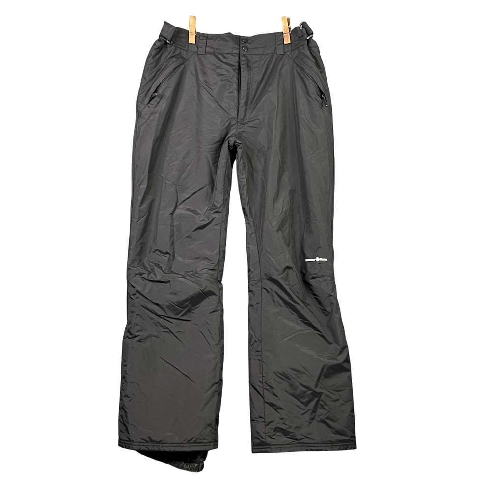 Outdoor Gear Snow Pants Mens Large Black Insulated Ski Snowboard Moto Winter